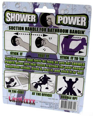 Illustration for article titled Shower Power Gives You Something to Hold On to During Shower Sex